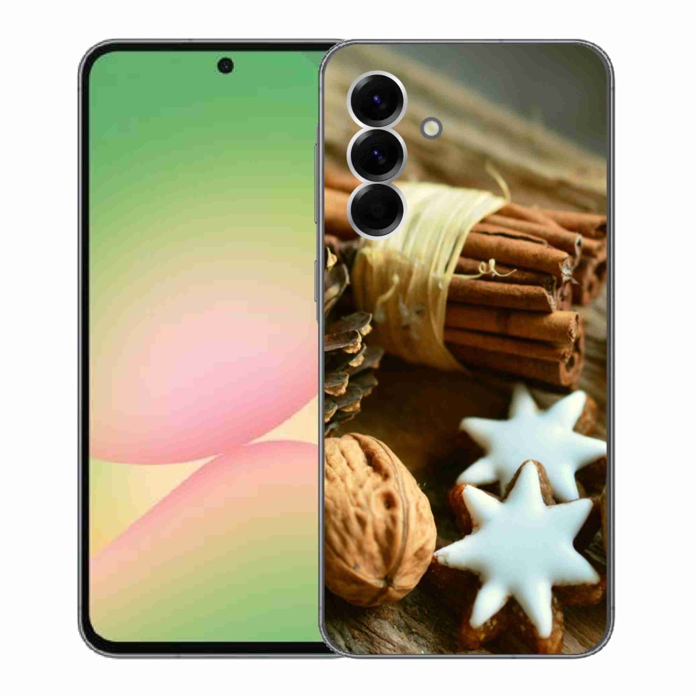 Gél borítás mmCase Samsung Galaxy A56 5G - fahéj és mézeskalács - Samsung Galaxy A56 5G - fahéj és mézeskalács