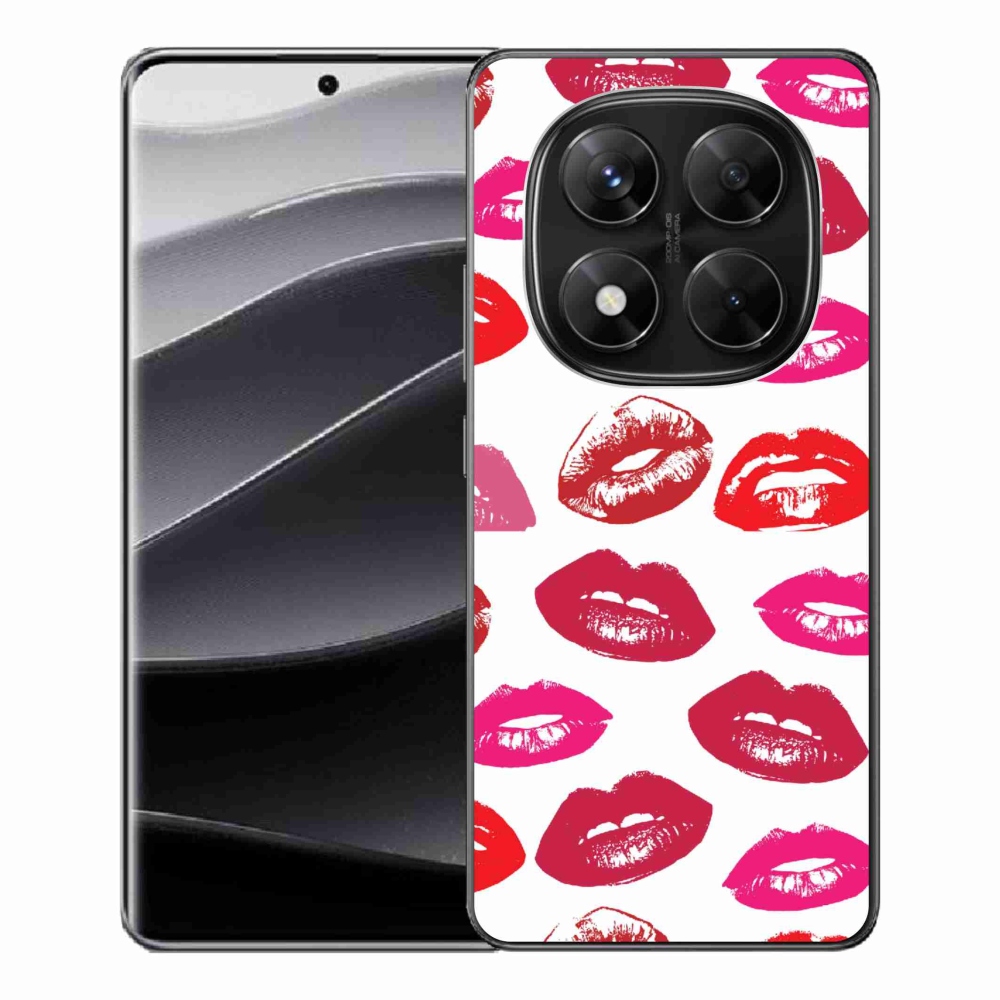 Gél borítás mmCase a Xiaomi Redmi Note 14 Pro 5G/Poco X7 5G számára - ajkak