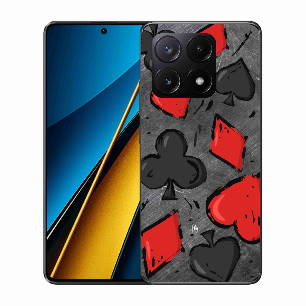 Gél borítás mmCase a Xiaomi Poco X6 Pro 5G számára - kártya 1