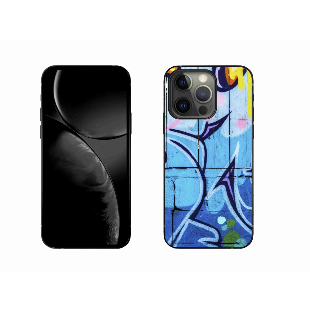 Gél borítás mmCase iPhone 13 Pro készülékhez - graffiti
