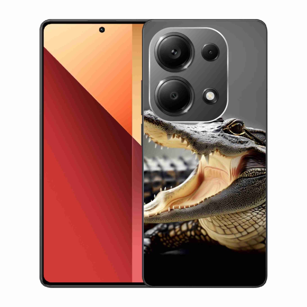 Gél borítás mmCase a Xiaomi Redmi Note 13 Pro 4G/Poco M6 Pro - krokodilhoz