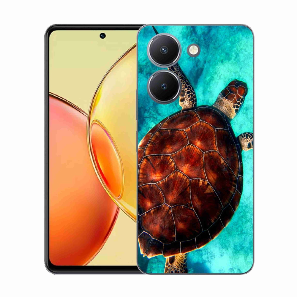 Zselés borítás mmCase a Vivo Y36-hoz - teknősbéka