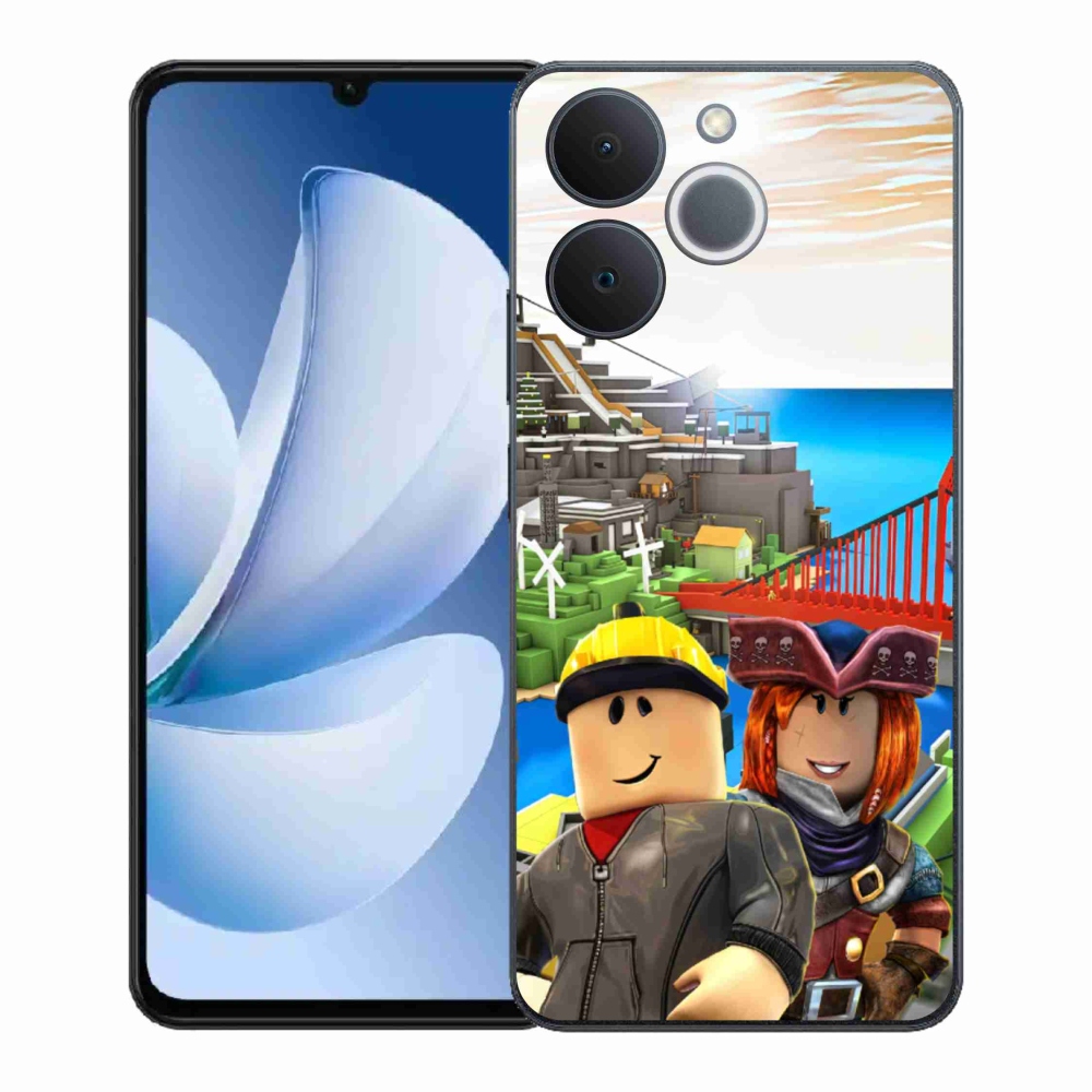 Zselés borítás mmCase a Realme Note 70T-hez - roblox 1