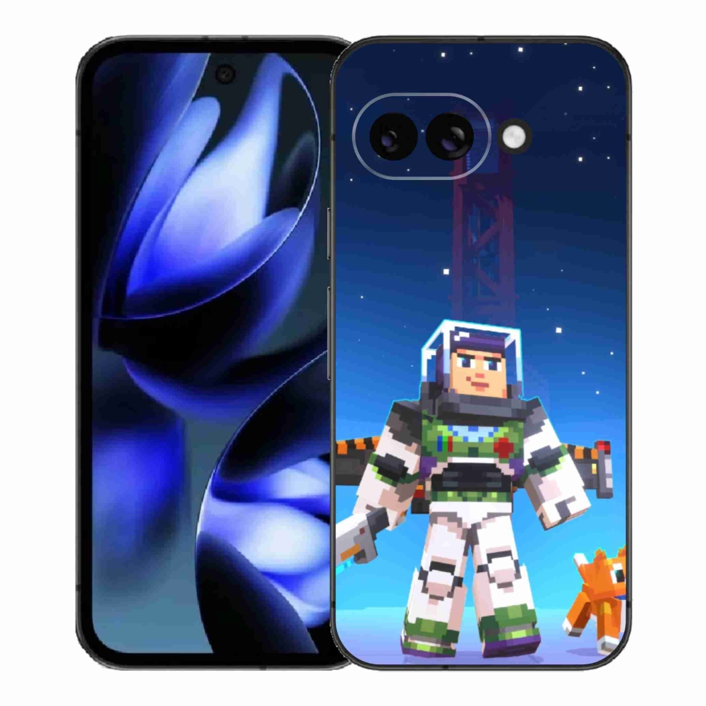 Gél borítás mmCase a Google Pixel 9a számára - minecraft 2