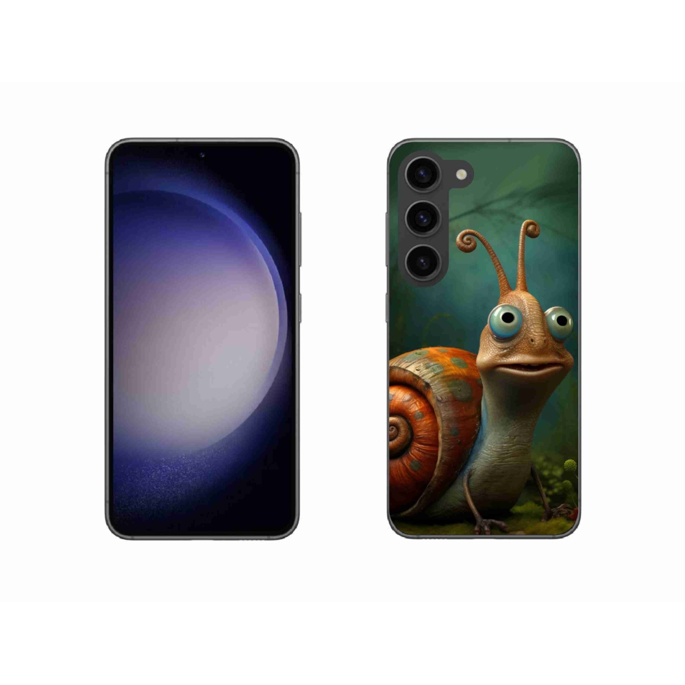 Zselés borítás mmCase Samsung Galaxy S23 5G - csiga