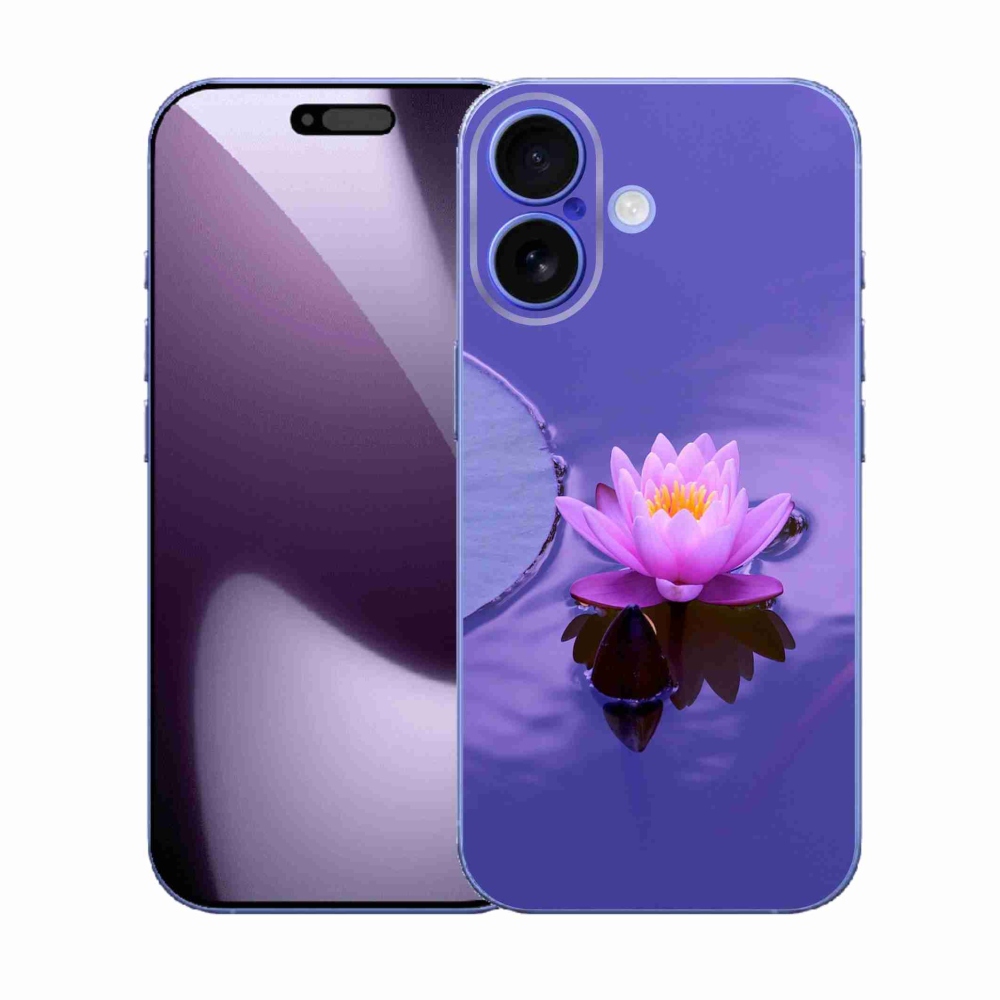 Zselés borítás mmCase iPhone 17 készülékhez - virág a vízen