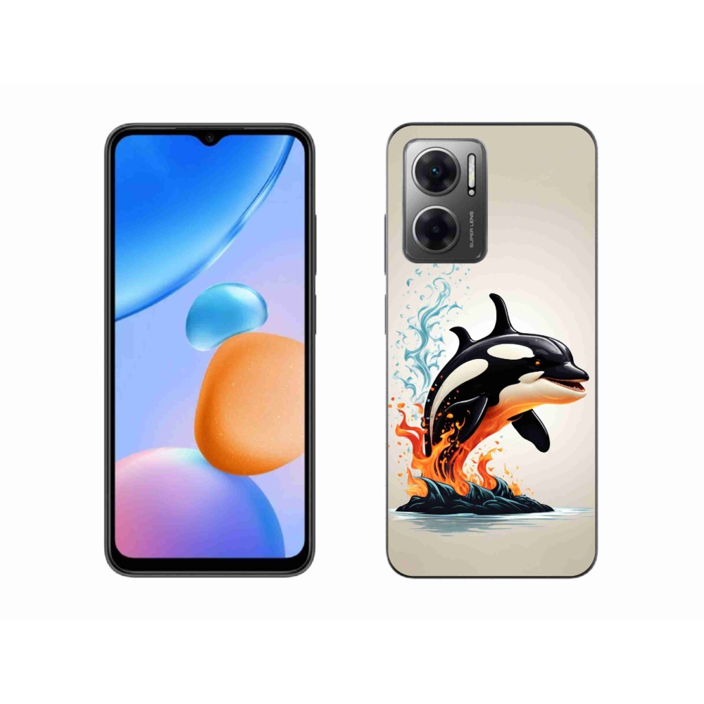 Gél borítás mmCase a Xiaomi Redmi 10 5G-hez - írisz