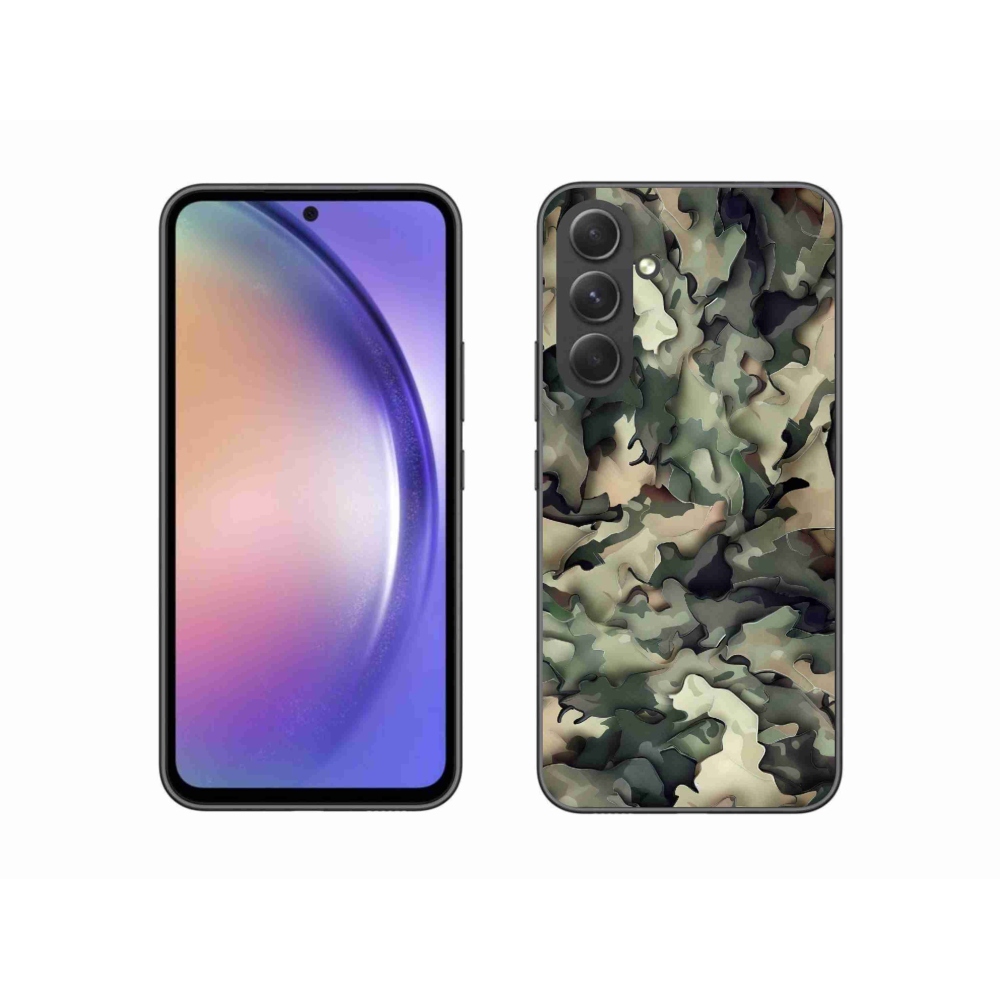 Zselés borítás mmCase Samsung Galaxy A54 5G - terepszínű minta 9