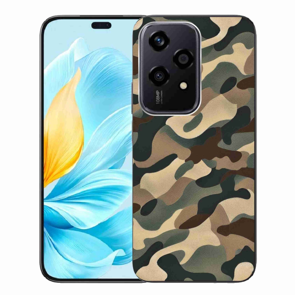 Zselés borítás mmCase a Honor 200 Lite 5G számára - álcázó minta 11