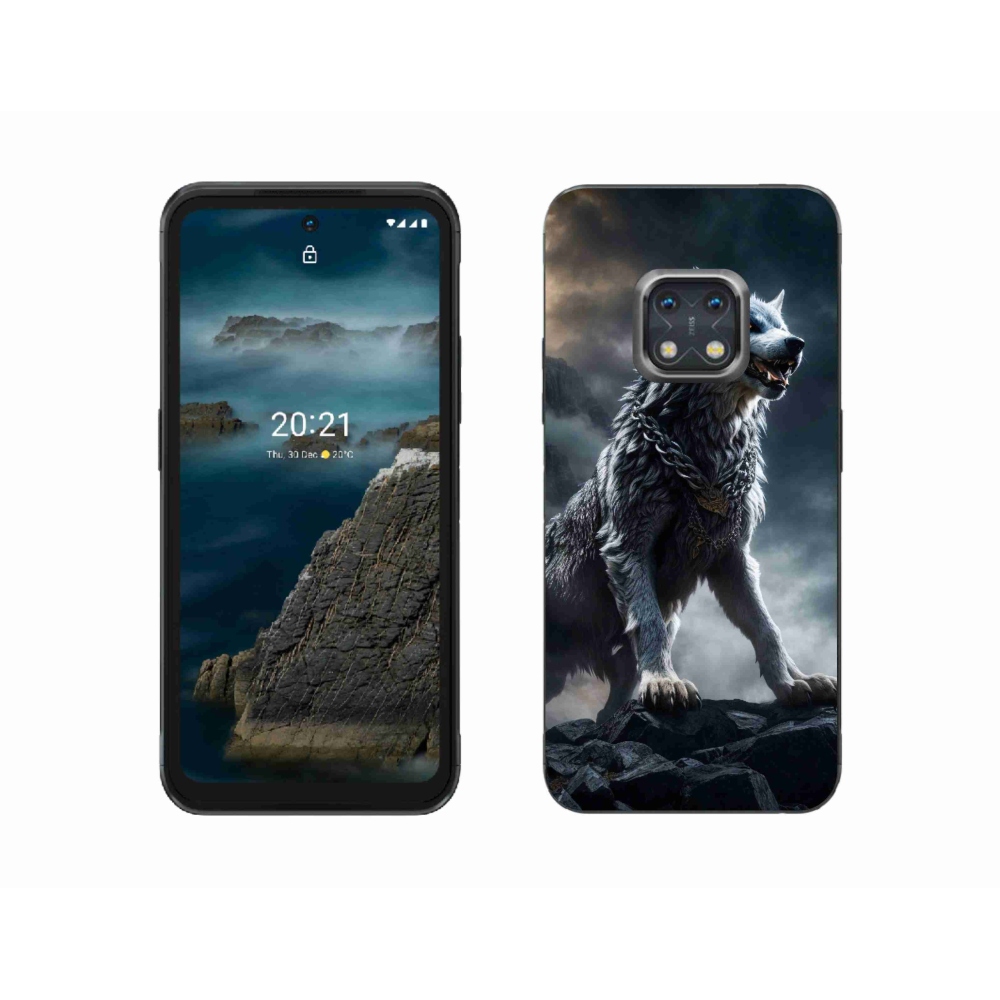 Zselés borítás mmCase a Nokia XR20 készülékhez - farkas 1