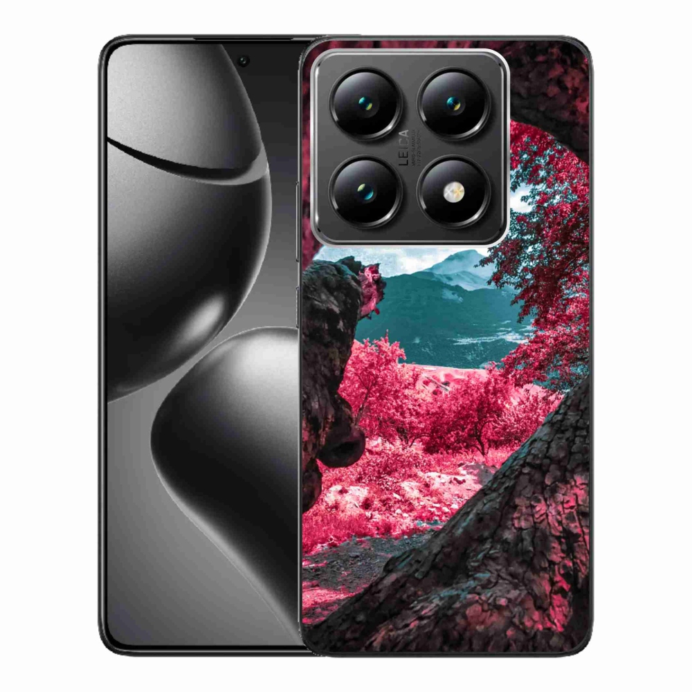 Gél borítás mmCase a Xiaomi 14T Pro számára - hegyi kilátás