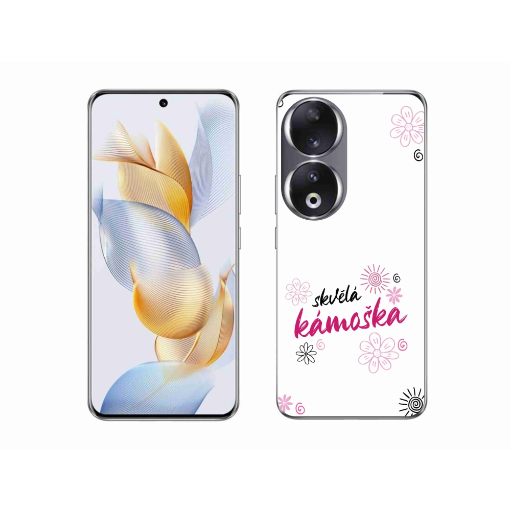 Gél borító mmCase a Honor 90-en - nagyszerű haver fehér háttérrel