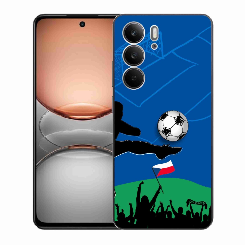 Gél borítás mmCase a Realme C75 készülékhez - futballrajongóknak