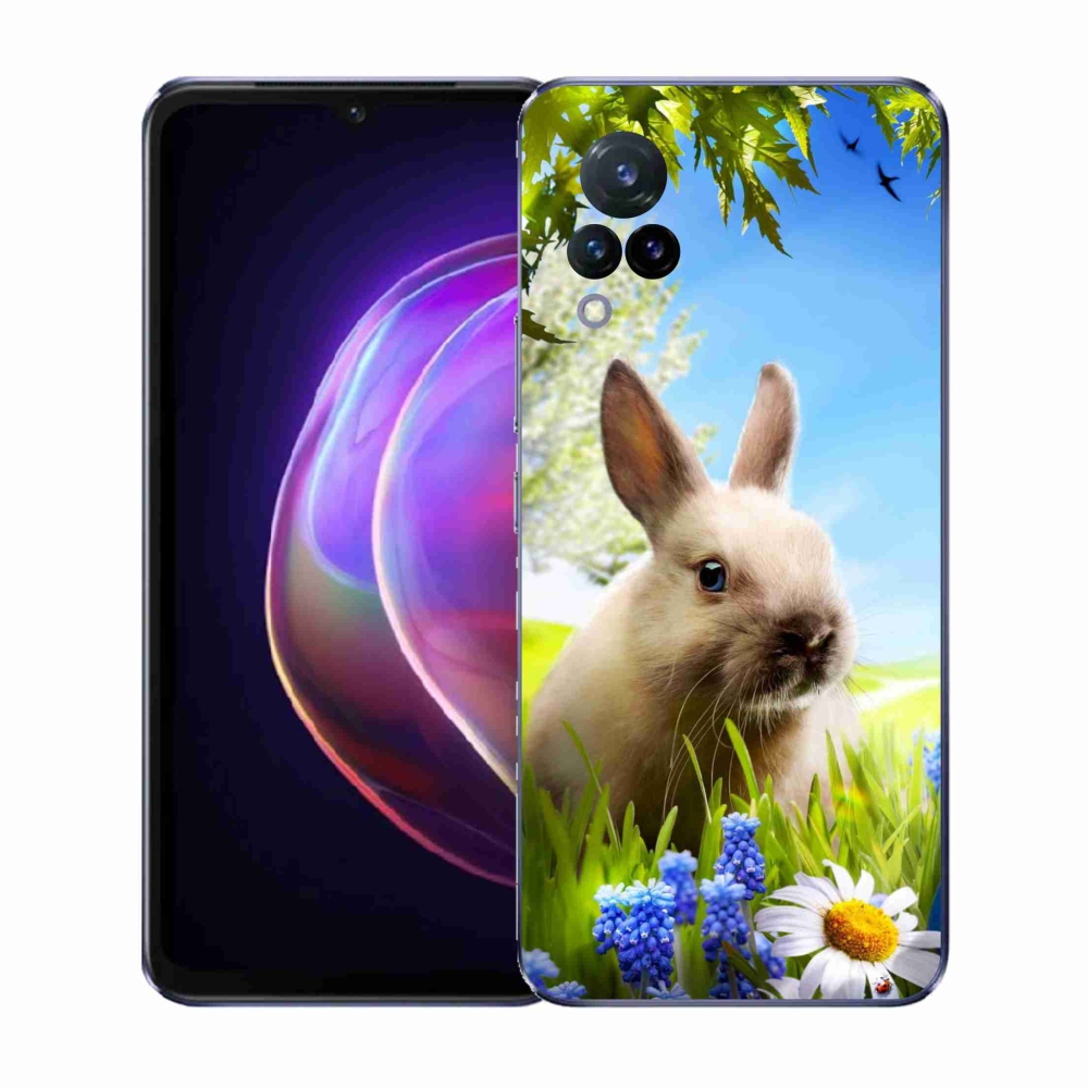 Gél borítás mmCase a Vivo V21 4G/5G készülékhez - nyuszi