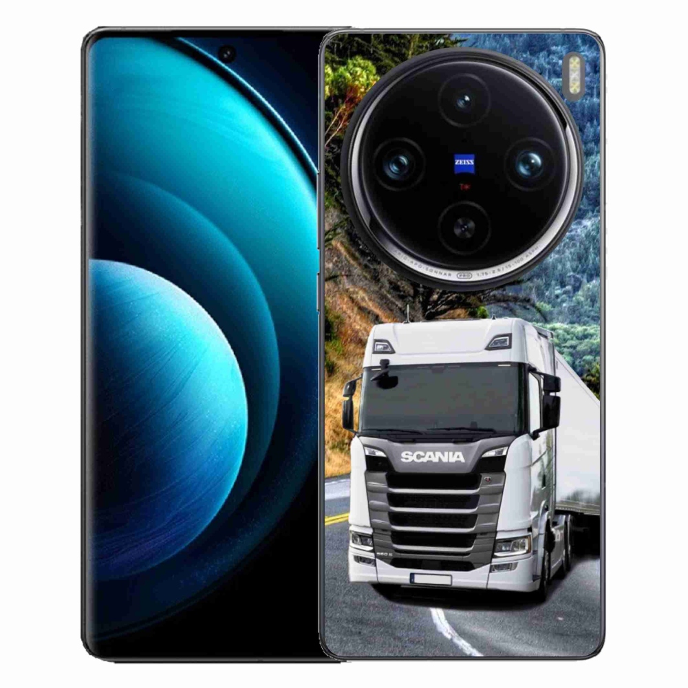 Zselés borítás mmCase a Vivo X100 Pro 5G készülékhez - teherautó 1