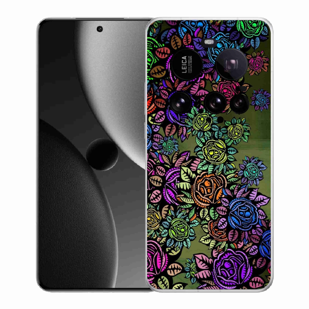 Gél borító mmCase a Xiaomi 15 Ultra - virágok 6