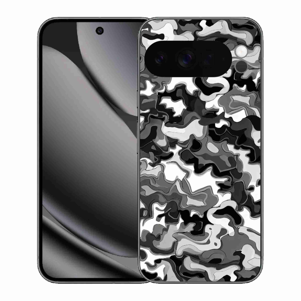 Zselés borítás mmCase a Google Pixel 10 Pro XL-hez - terepszínű minta 3