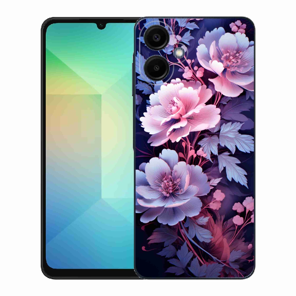 Gél borítás mmCase Samsung Galaxy A06 4G - virágok 11