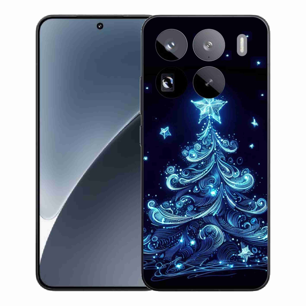 Gél borítás mmCase a Xiaomi 15 Pro számára - neon karácsonyfa 4