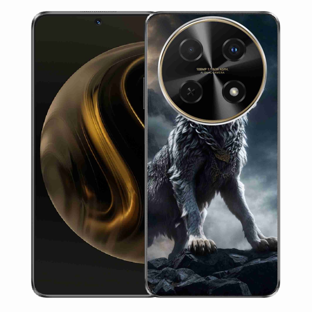 Gél borítás mmCase a Huawei Nova 12i készülékhez - farkas 1