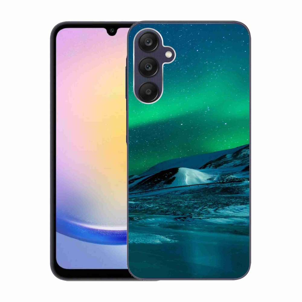 Gél borító mmCase Samsung Galaxy A25 5G - sarki fény - mmCase Samsung Galaxy A25 5G - aurora borealis
