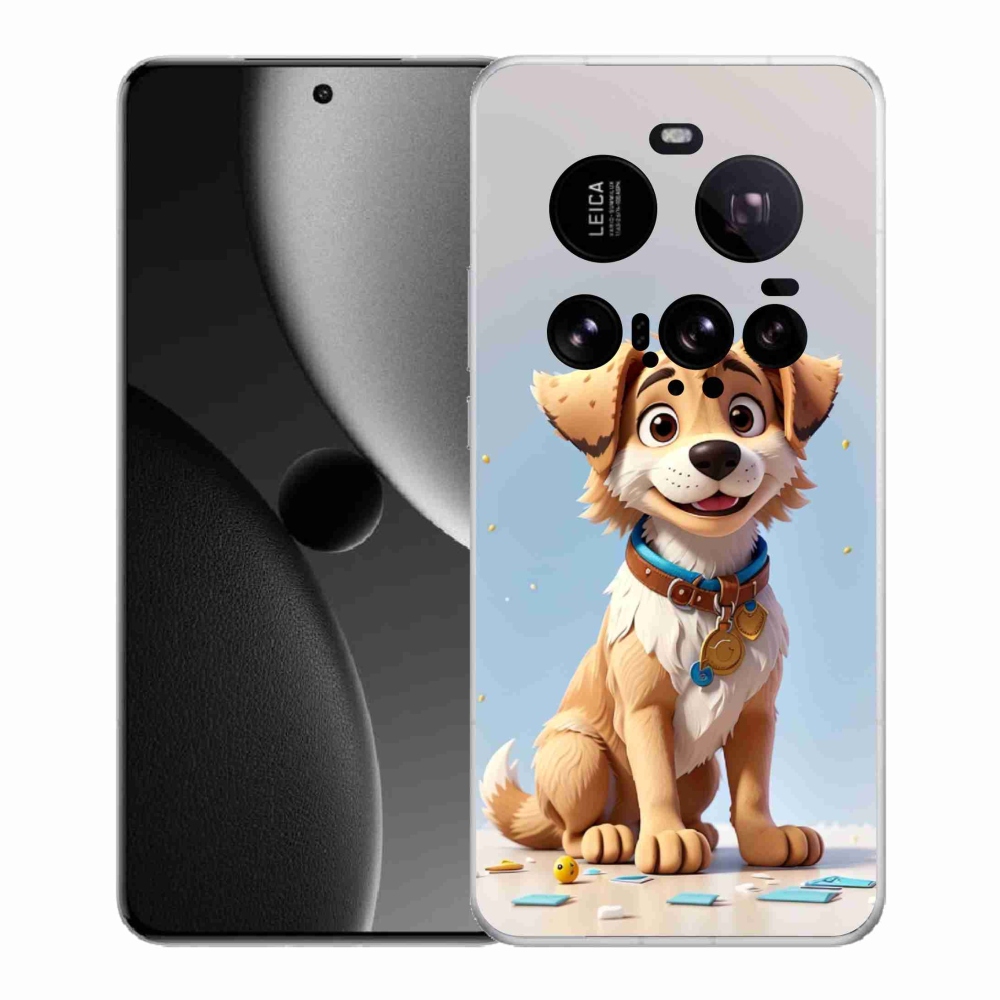 Gél borítás mmCase a Xiaomi 15 Ultra számára - rajzfilm kölyökkutya
