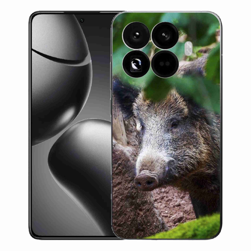 Gél borítás mmCase a Xiaomi 15T Pro számára - vaddisznó