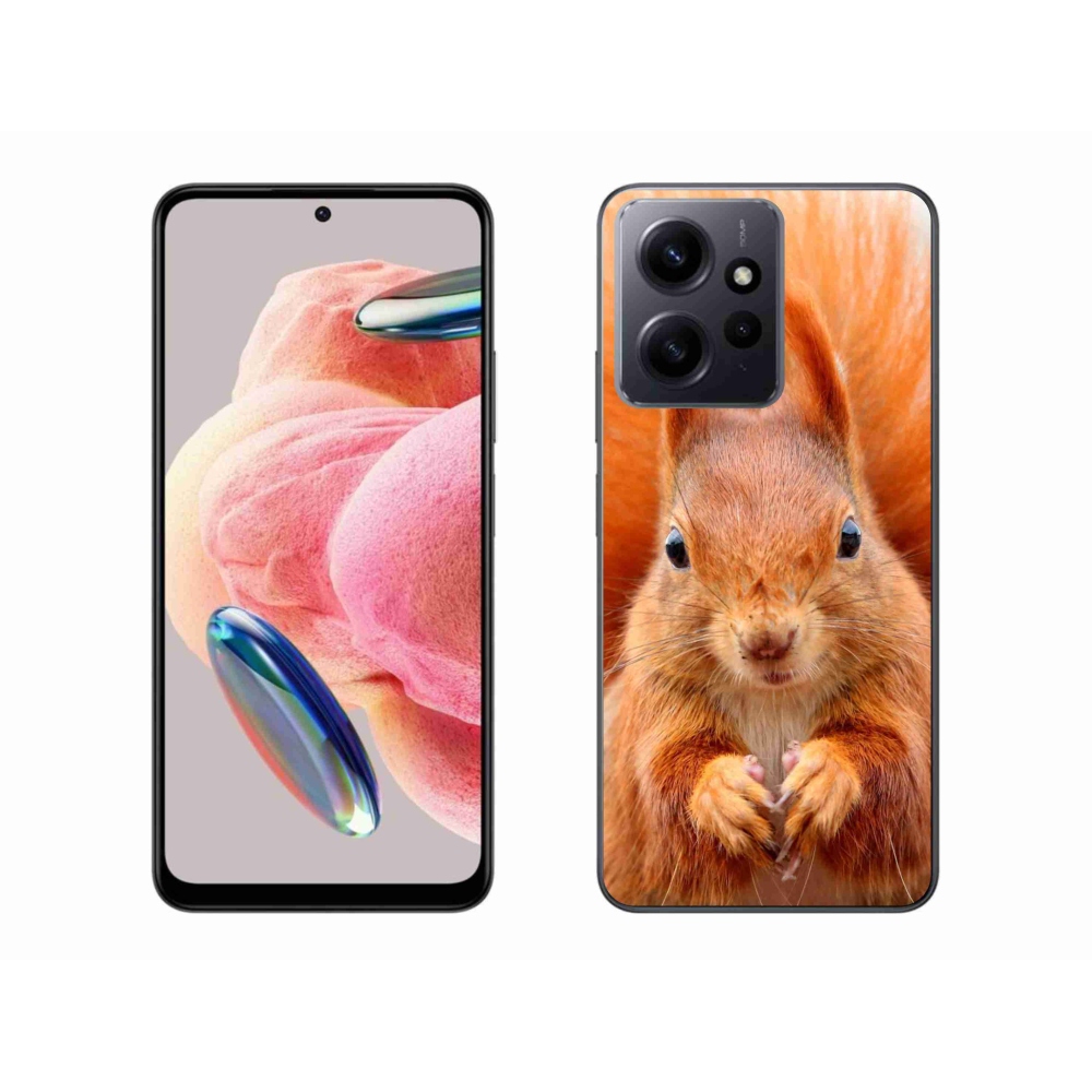 Gél borítás mmCase a Xiaomi Redmi Note 12 4G-hez - mókus