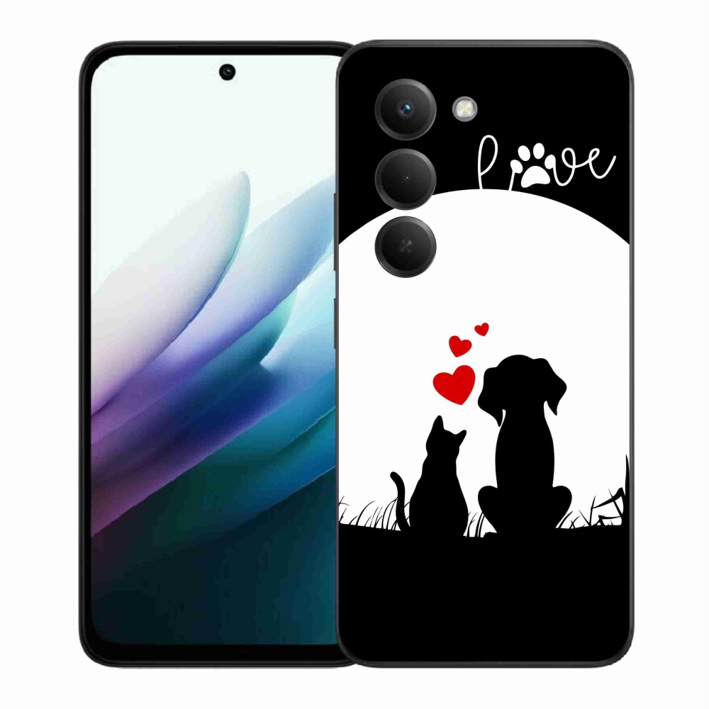 Gél borítás mmCase a Xiaomi Redmi 15 4G/5G (171mm) - állati szeretet