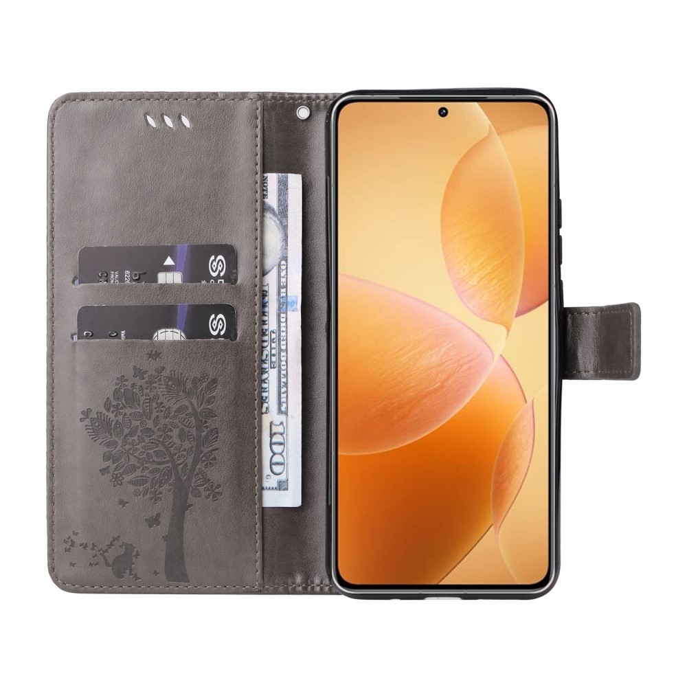 Fák könyve tok Xiaomi 14T Pro - szürke