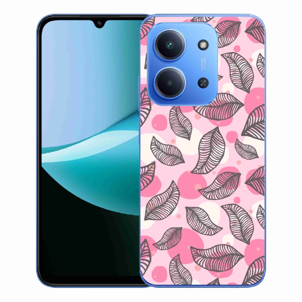 Gél borítás mmCase a Xiaomi Redmi 15C 4G/5G (173mm) - rajzfilmes hulló levelek