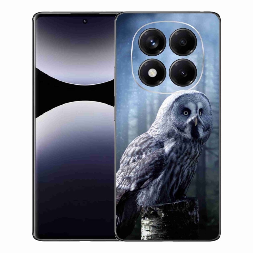 Gél borítás mmCase a Xiaomi Redmi Note 14 Pro számára - bagoly