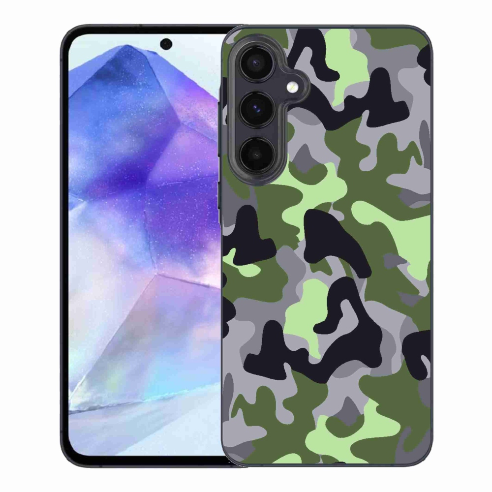 Zselés borítás mmCase Samsung Galaxy A55 5G - terepszínű minta 7