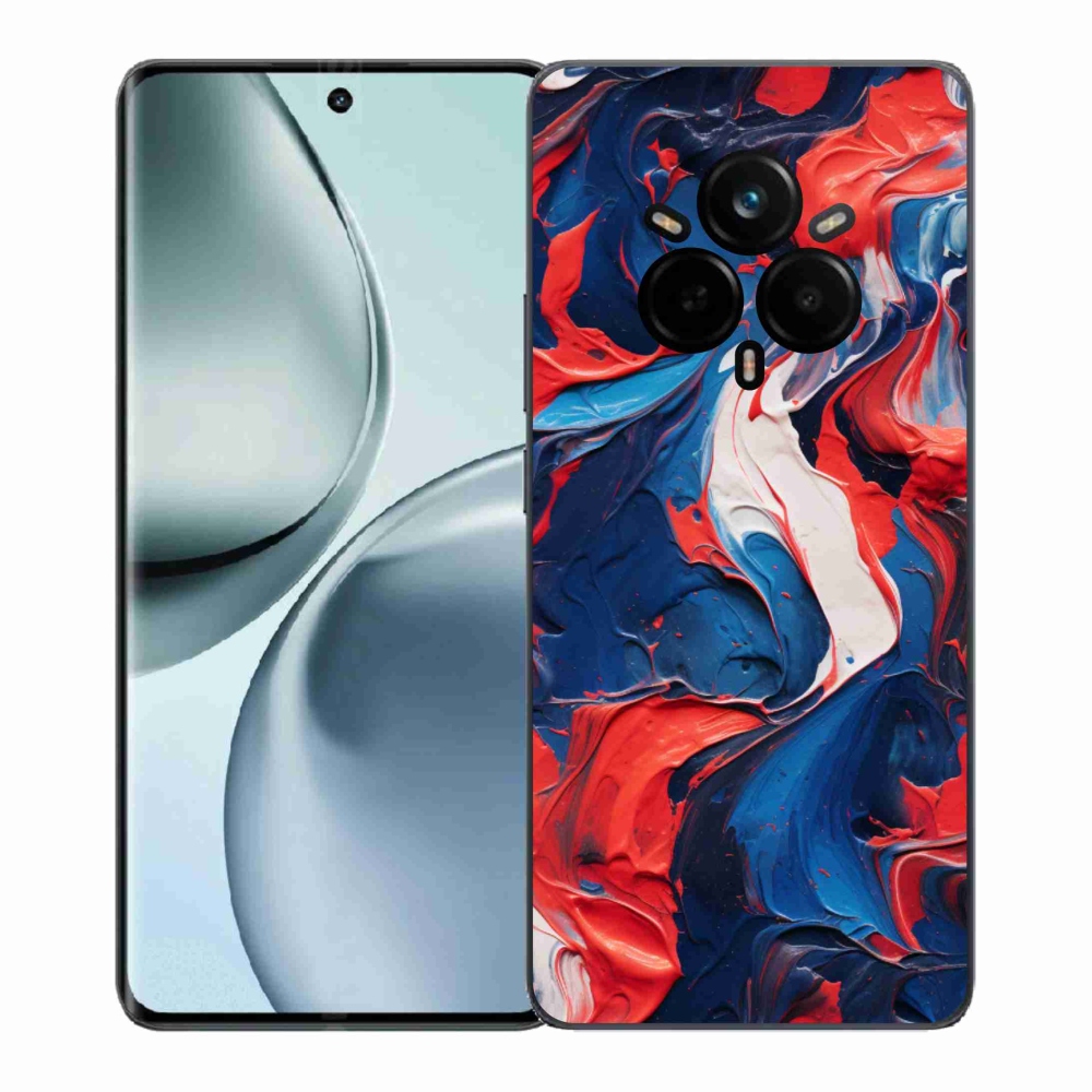 Gél borítás mmCase a Realme 14 Pro+ 5G számára - absztrakt motívum 7