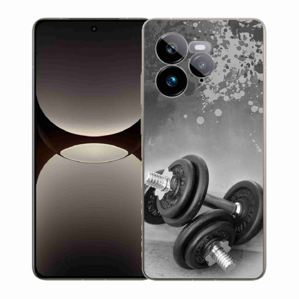 Zselés borítás mmCase a Realme GT 7 Pro 5G számára - súlyzók 1