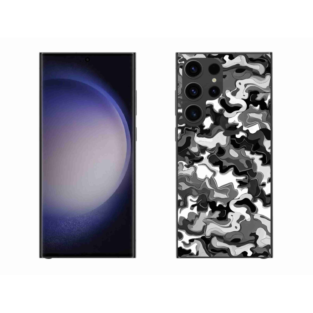 Zselés borítás mmCase Samsung Galaxy S23 Ultra 5G - terepszínű mintázat 3