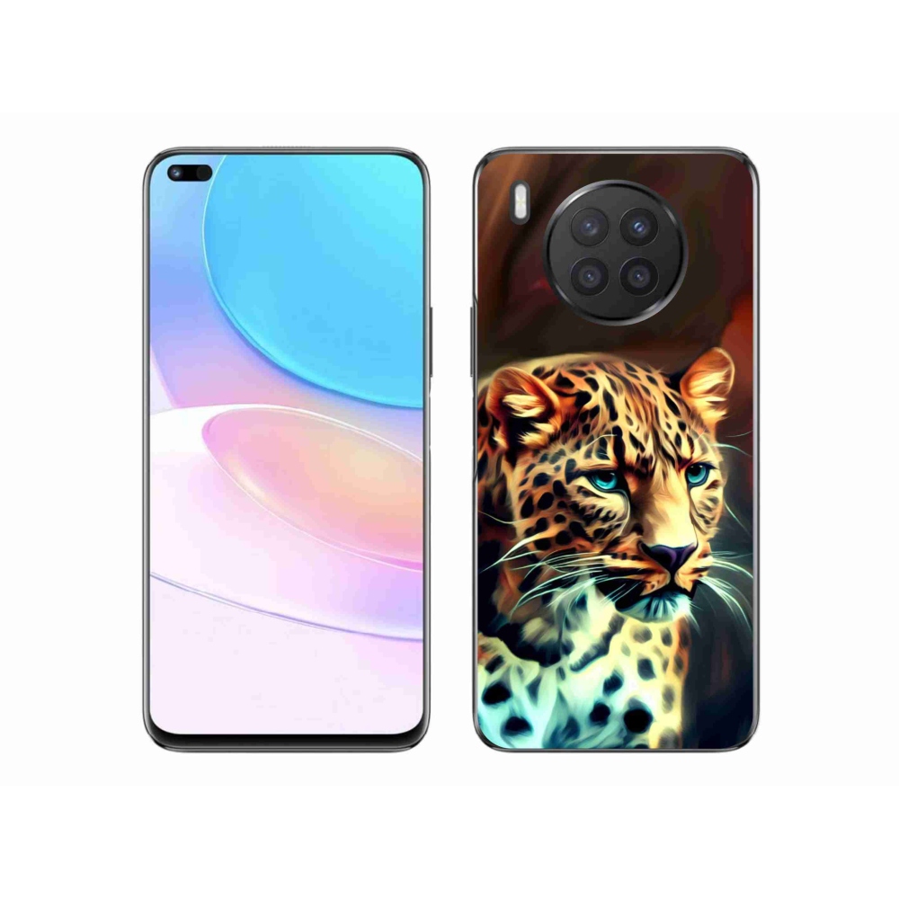 Zselés borítás mmCase a Honor 50 Lite készülékhez - leopárd