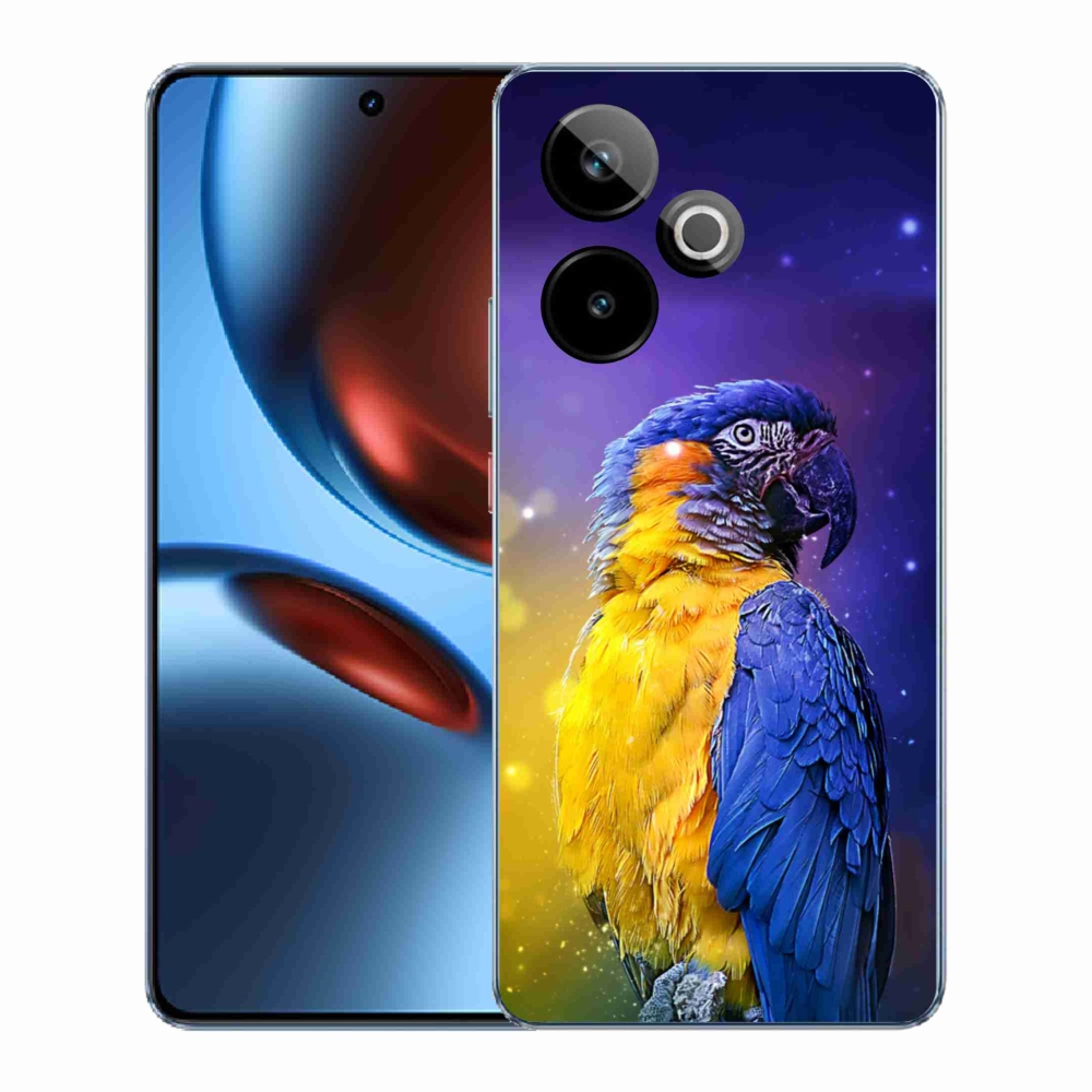 Zselés borítás mmCase a Realme GT 7 5G/GT 7T 5G - papagáj ara 1