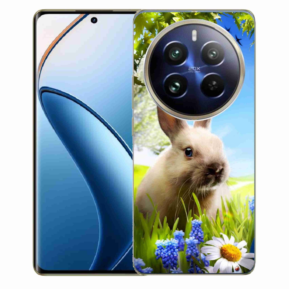 Gél borítás mmCase a Realme 12 Pro 5G/12 Pro+ 5G számára - nyuszi