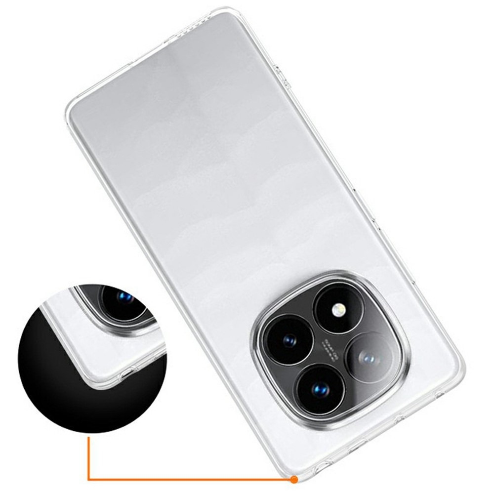 Átlátszó zselés tok Xiaomi Redmi Note 14 Pro - átlátszó