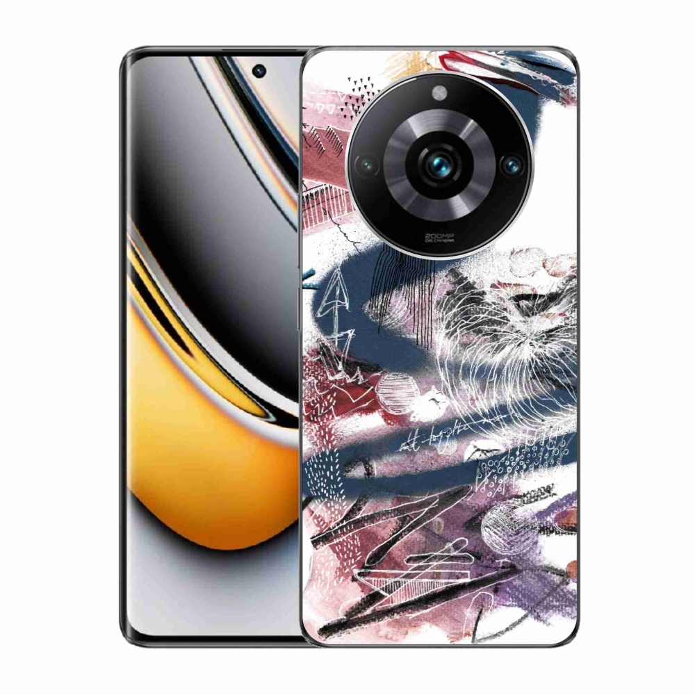 Gél borítás mmCase a Realme 11 Pro/11 Pro+ készülékhez - absztrakt motívum 28