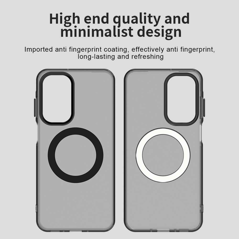 Candy zselés tok MagSafe-val a Samsung Galaxy A26 5G készülékre - fekete