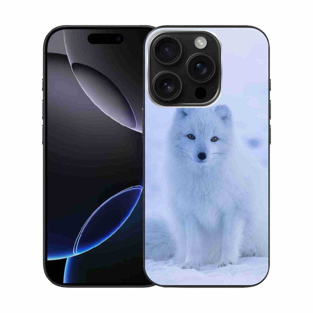 Zselés borítás mmCase iPhone 16 Pro készülékhez - polár róka