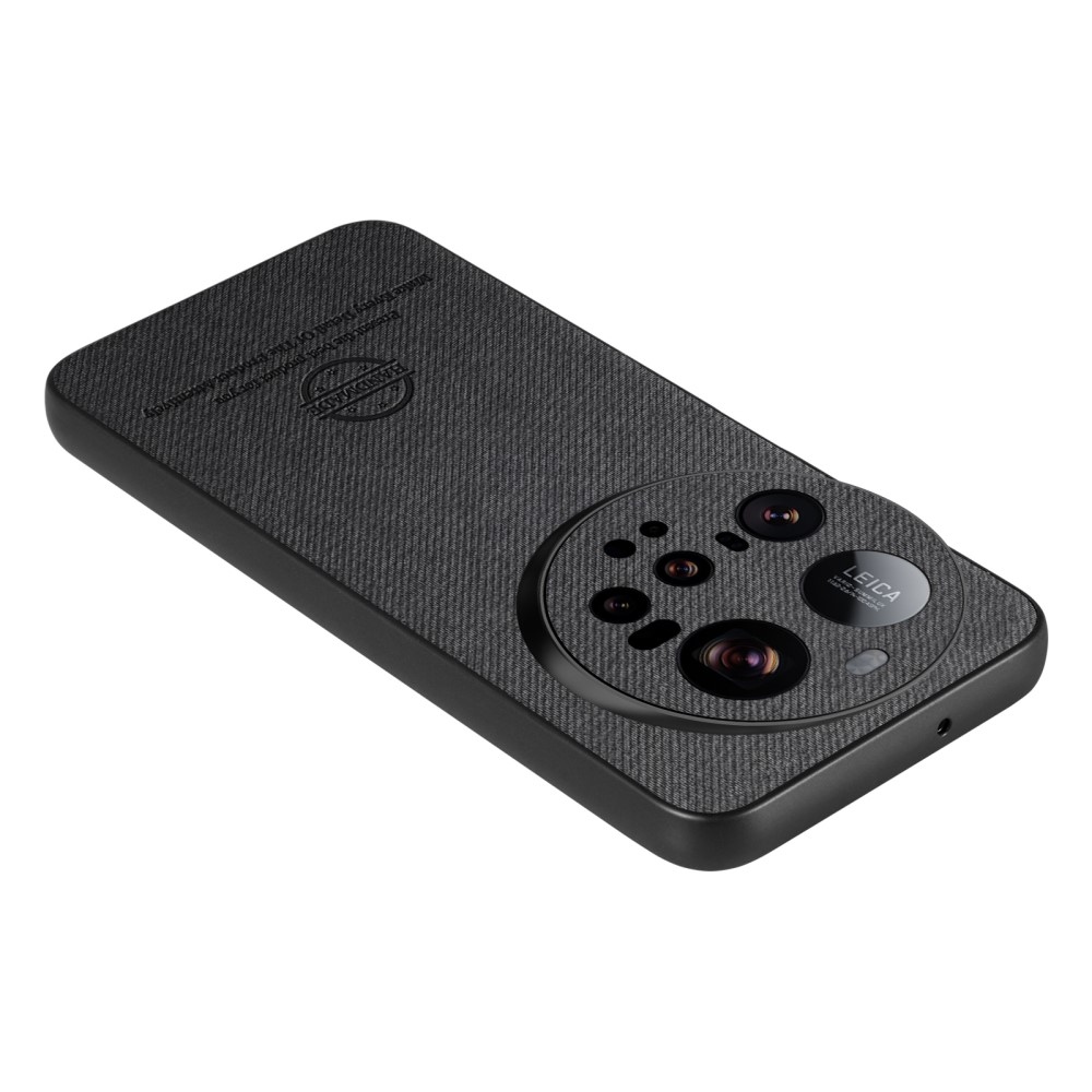 Kézműves zselés tok műbőrrel a Xiaomi 15 Ultra - fekete