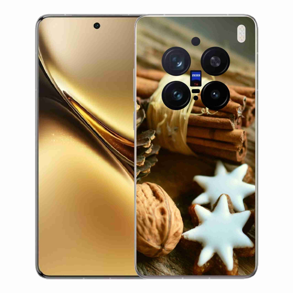 Gél borítás mmCase a Vivo X200 Pro 5G készülékhez - fahéj és mézeskalács