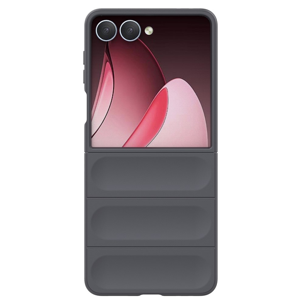 Rugg tartós zselés tok Samsung Galaxy Z Flip7 5G készülékhez - sötétszürke