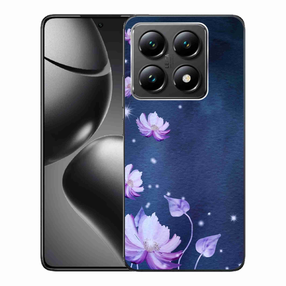 Gél tok mmCase a Xiaomi 14T-hez - virághullás