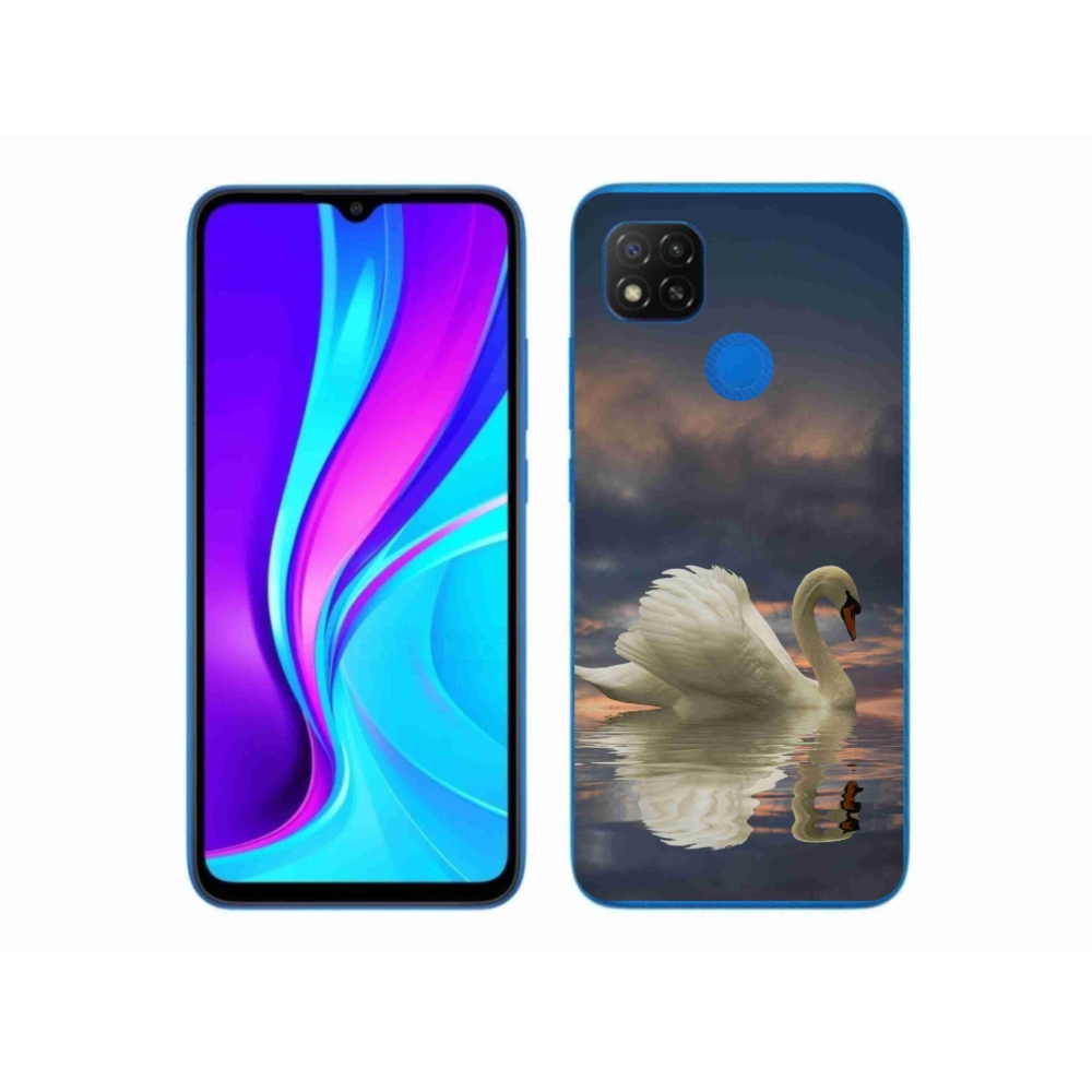 Gél borítás mmCase a Xiaomi Redmi 9C-hez - hattyú