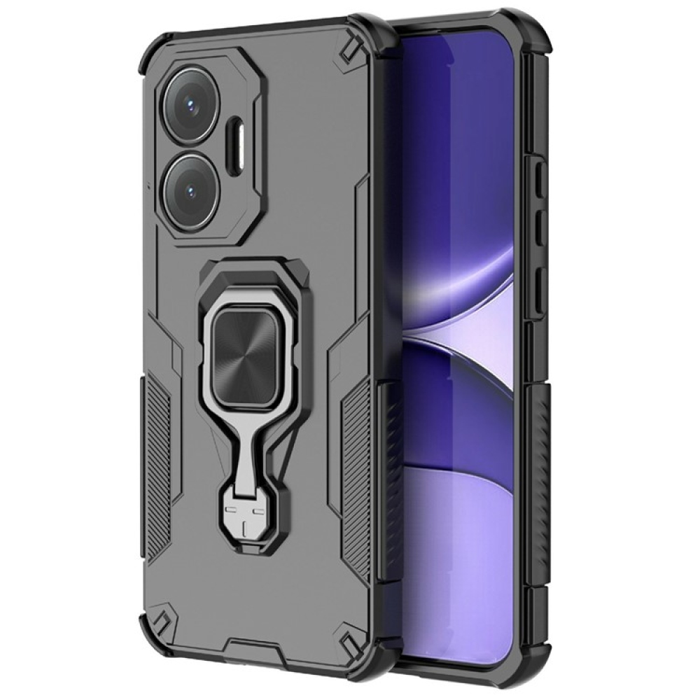 Lyukálló borítás a Xiaomi Poco F7 5G készülékhez - fekete