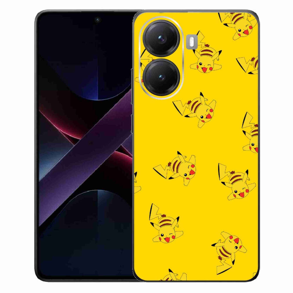 Gél borítás mmCase a Xiaomi Poco X7 Pro 5G számára - pikachu